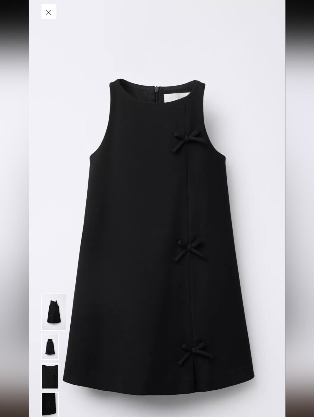 Zara, Pinafore Bow Dress, Size 10-12